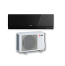 Mitsubishi Electric MSZ-EF Series 2.5kW Split System MSZEF25VGDBKIT - Black
