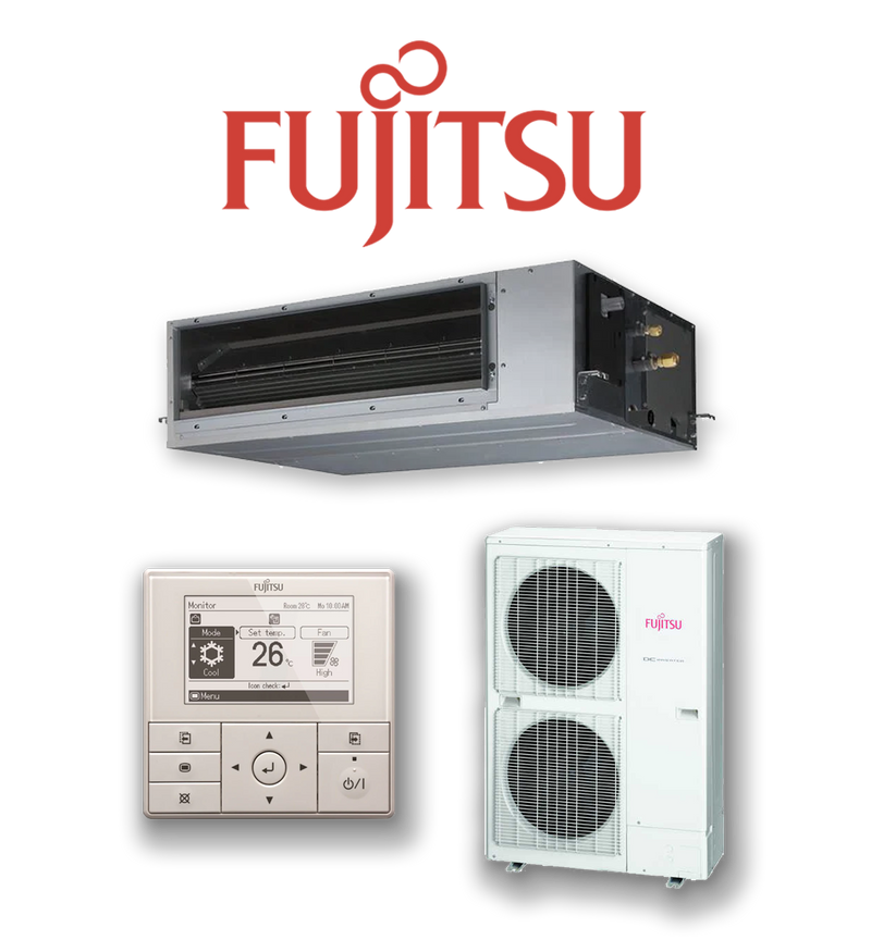 FUJITSU SET-ARTG09LLLB 2.6kW Inverter Bulkhead Ducted System 1 Phase