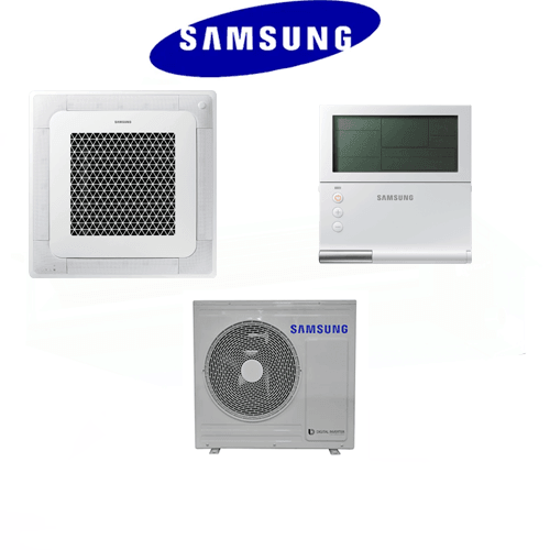 Samsung 4-Way Mini Cassette 2.6kW AC026TNNDKG/SA/Panel - WholeSaleAircons