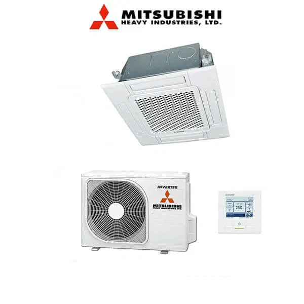 Mitsubishi Compact Ceiling Cassette FDTC35ZSAVH1 3.5kW Four Way - WholeSaleAircons
