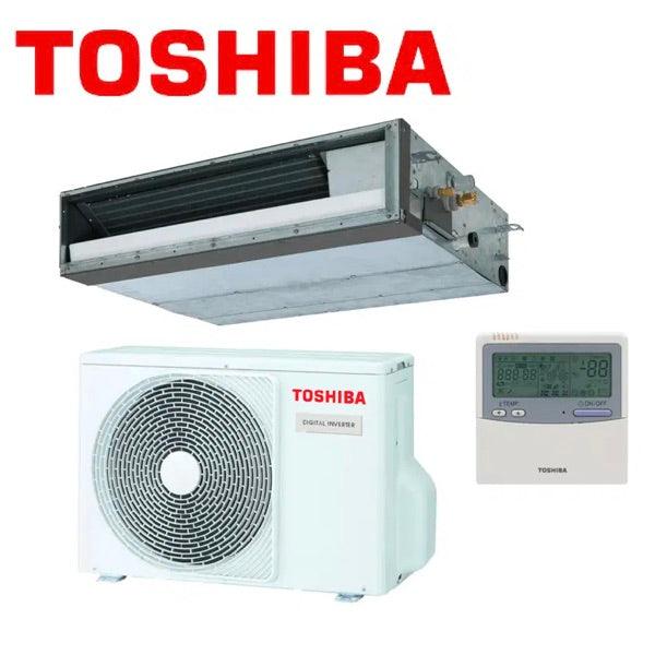 Toshiba Mid Static Digital Inverter Ducted System 12.5kW RAV-GM1401BTP-A / RAV-GM1401ATP-A - Single Phase - WholeSaleAircons