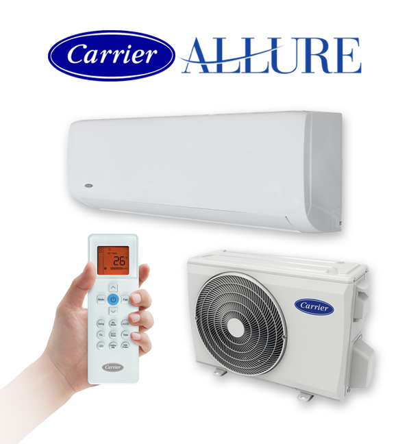 Carrier Allure 42QAG060N8/38QAG060N8 6kW Inverter Hi-Wall System