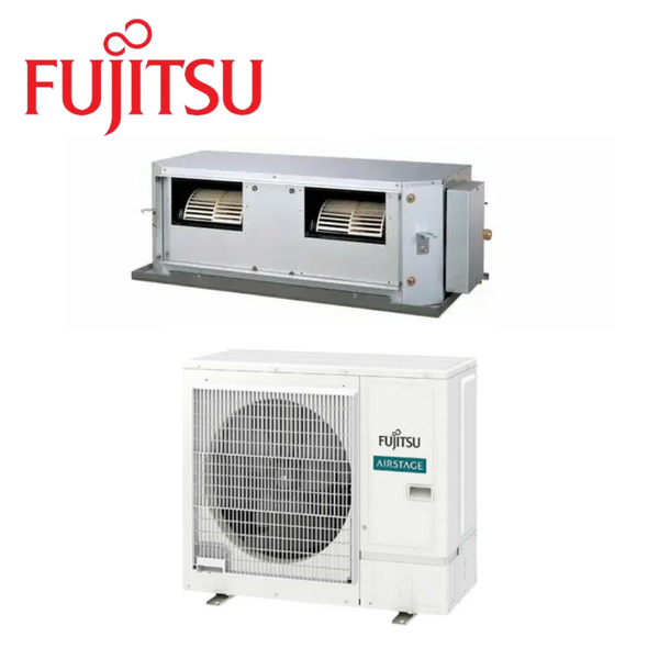 Fujitsu SET-ARTH54KHTA 14.0kW High Static Ducted System 1 Phase | Includes  UTY-RNRT Controller