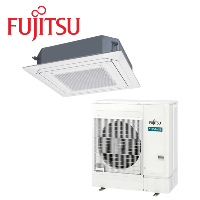 Fujitsu SET-AUTH54KRTA-3PH-T5 13kW Inverter Cassette Split Systems 3 Phase | R32