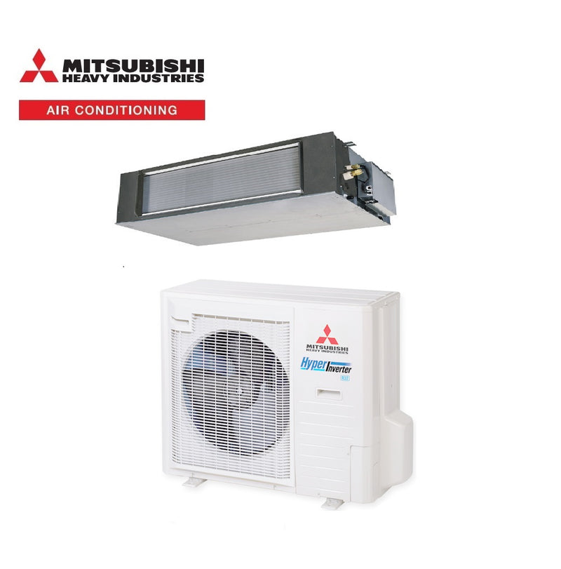 Mitsubishi Heavy Industries FDU125AVNXWVH 12.5kW Ducted Air Conditioner System 1 Phase | RC-EXZ3A Wired Controller Included