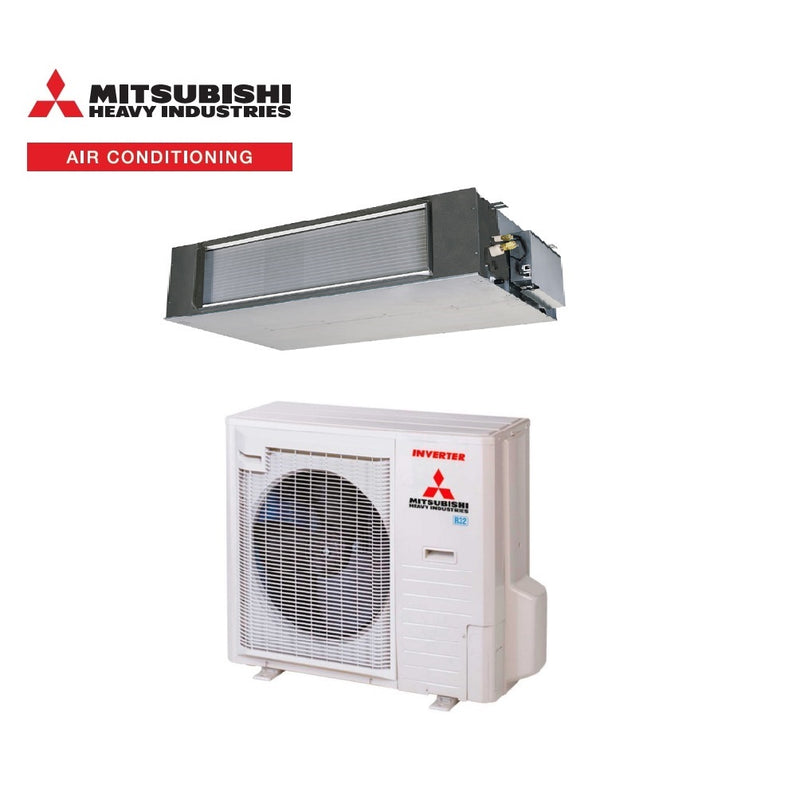 Mitsubishi Heavy Industries FDUA125AVNXWVH 12.5kW High Static Ducted System 1 Phase | RC-EXZ3A Wired Controller Included