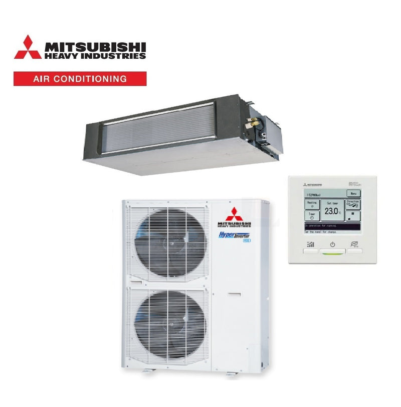 Mitsubishi Heavy Industries FDU140AVNXWVH 14kW Ducted System 1 Phase | RC-EXZ3A Wired Controller Included