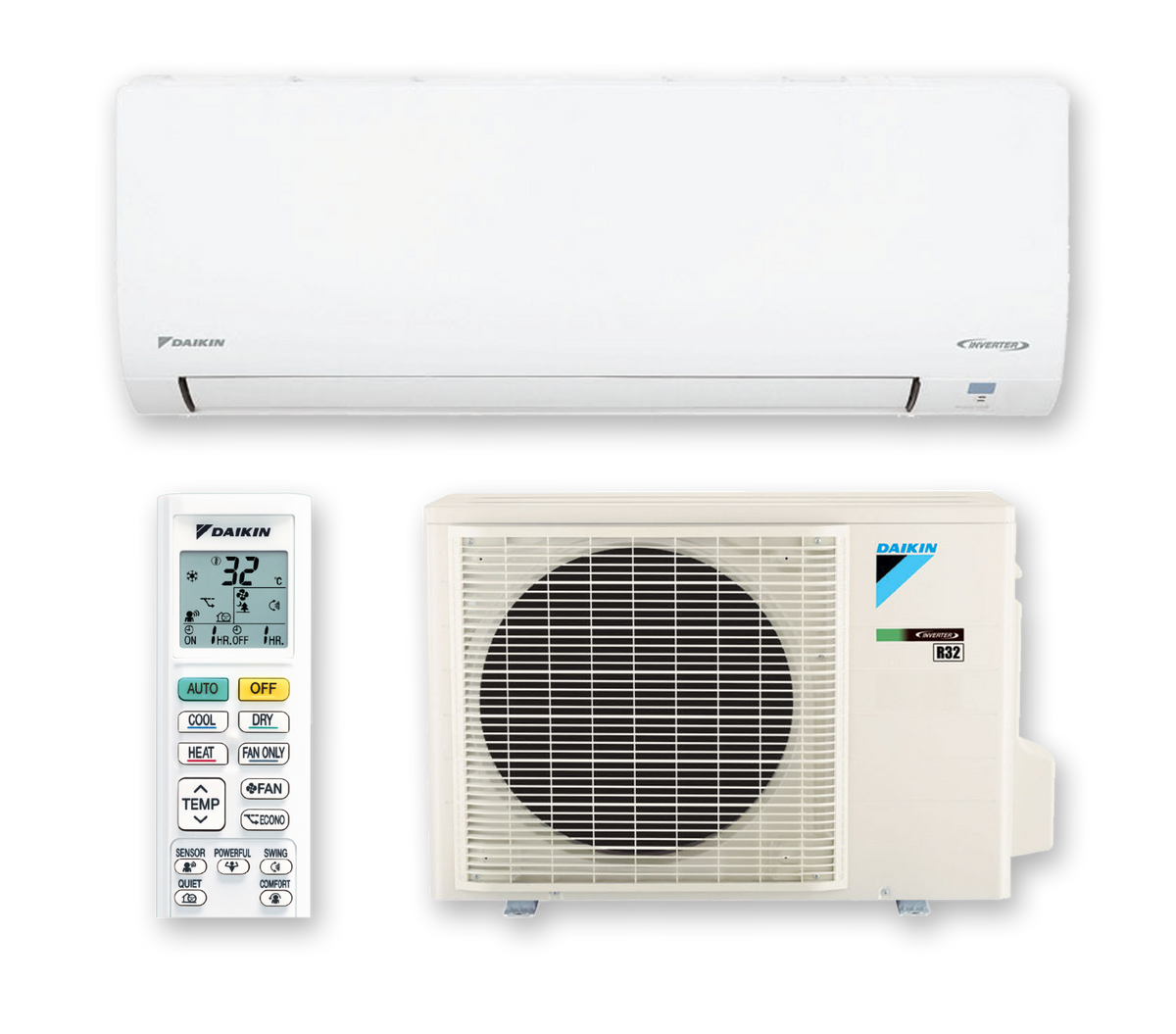Daikin Lite 5.0kW Reverse Cycle Inverter Split System FTXF50WVMA