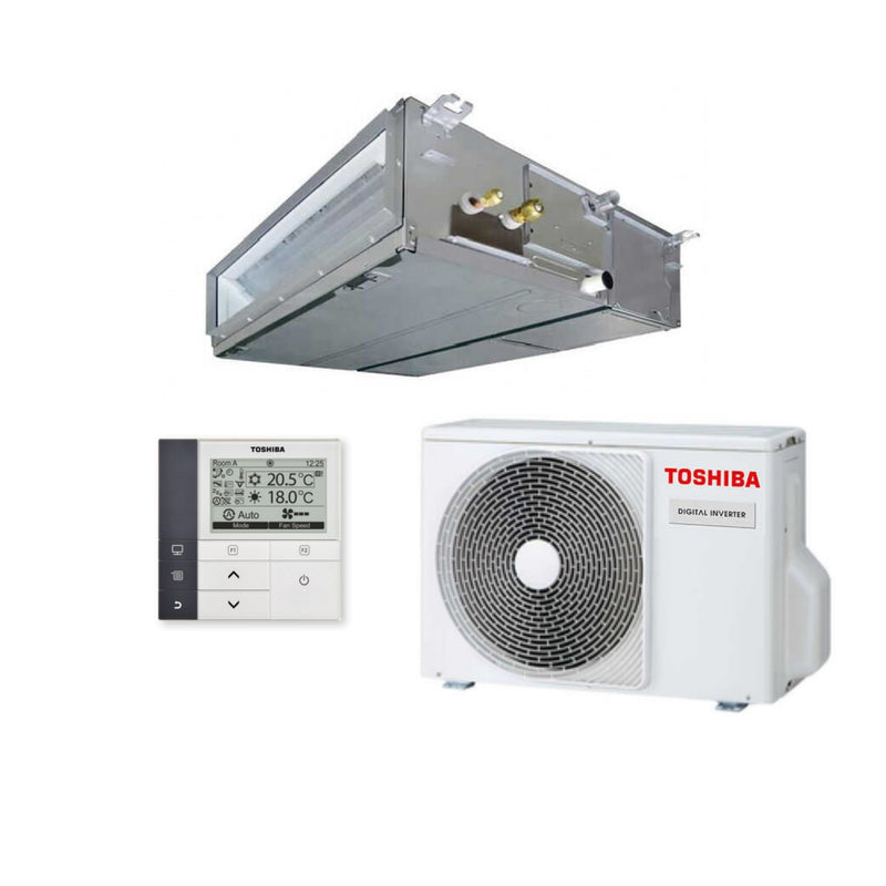 Toshiba High Static Digital Inverter Ducted System 24kW RAV-RM2801DTP-E2 / RAV-GM2801AT8-A - 3 Phase