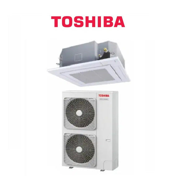 Toshiba RAV-GM1601UTP-A / RAV-GP1601AT8P-A 14kW Super Digital Inverter 4 Way Cassette System 3 Phase