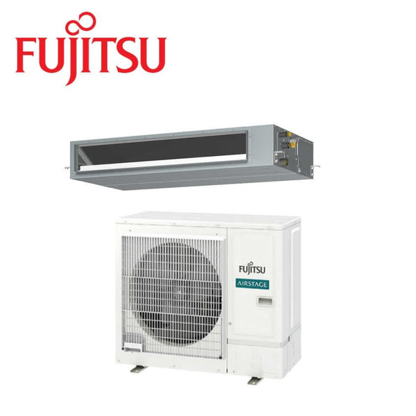 FUJITSU SET-ARTH24KMTAP-HP 7.1kW Inverter Ducted System Mid Static Slimline High Performance 1 Phase | R32