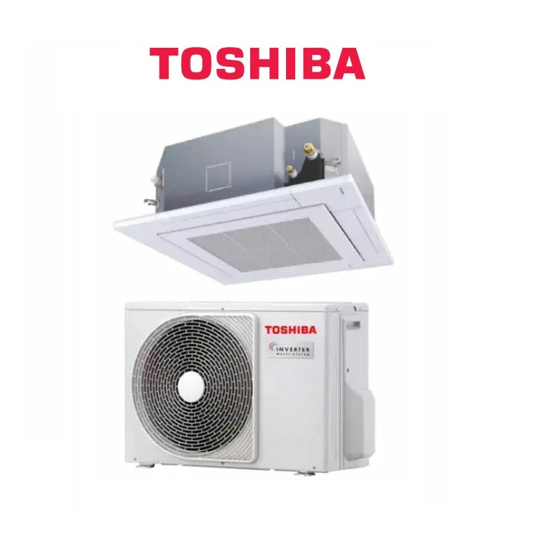 Toshiba RAV-GM561UTP-A / RAV-GP561ATP-A 5.0kW Super Digital Inverter 4 Way Cassette System 1 Phase