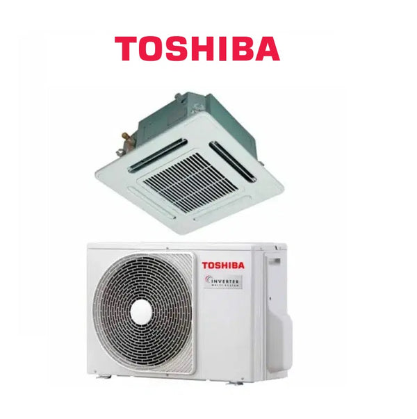Toshiba RAV-RM401MUT-E/RAV-GM401ATP-A 3.5kW  4 Way Compact Cassette System