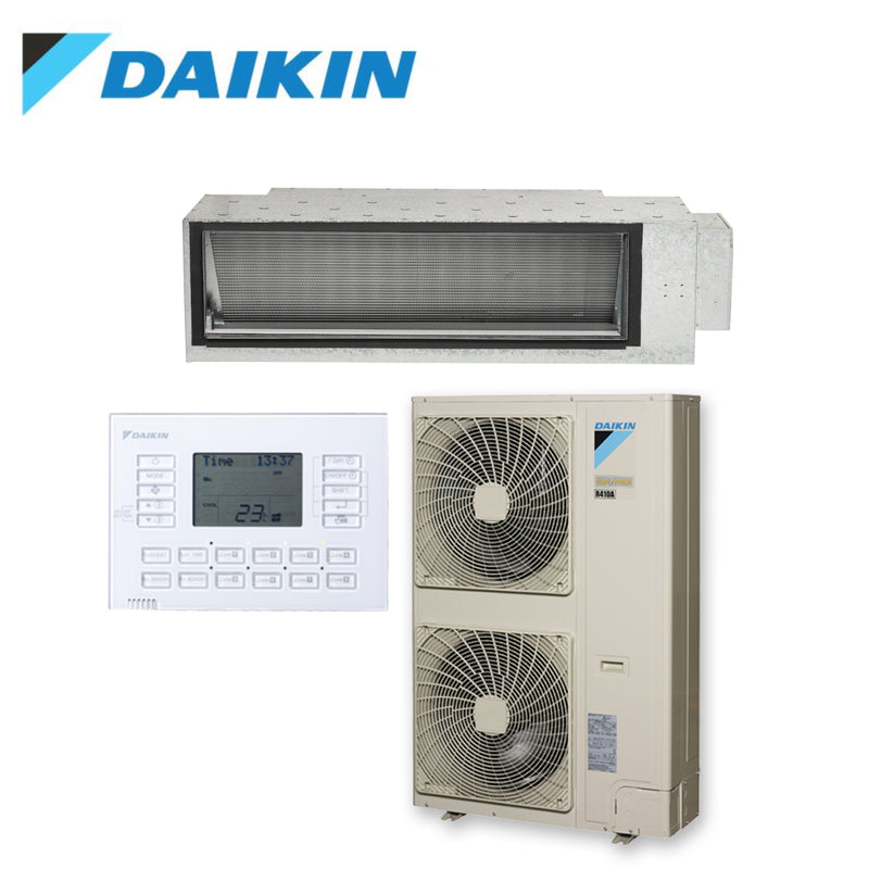 DAIKIN FDYUAN160AV1 / RZA160C2V1 16kW Premium Inverter Underfloor Ducted System 4 Zones (with Zone Controller)