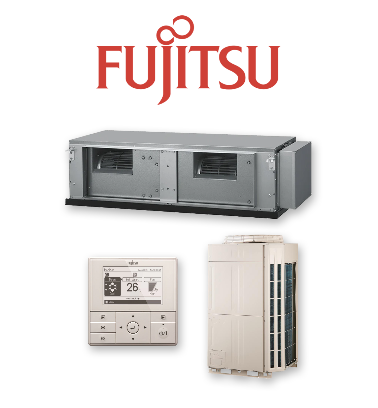fujitsu 16kw ducted air conditioner