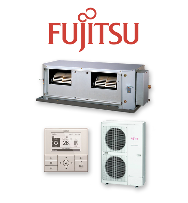 FUJITSU SET-ARTG54LHTC 14.0kW Inverter Ducted Air Conditioner System High Static 1 Phase