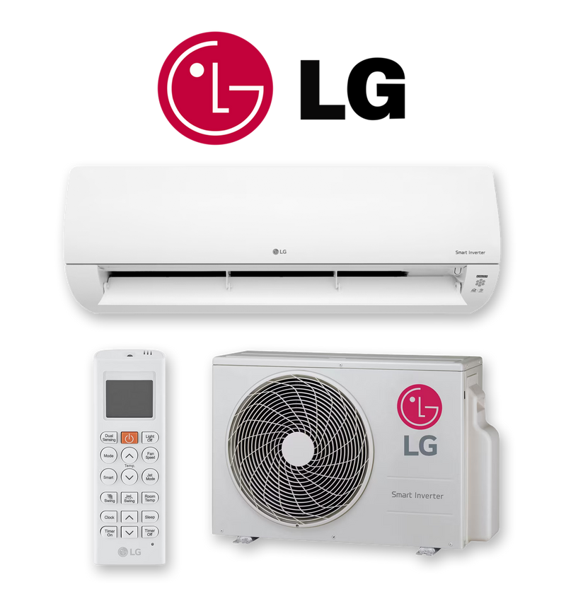 LG Premium Series 3.5 kW Inverter Split System WH12SK-18 - Built in WIFI