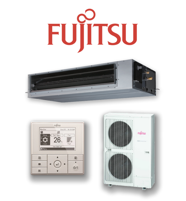 FUJITSU SET-ARTG24LHTDP 7.1kW Inverter Ducted System Slimline 1 Phase