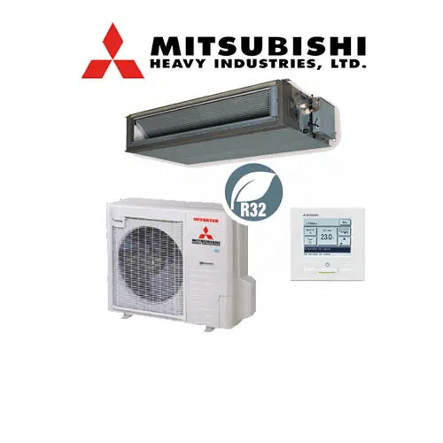 Mitsubishi Ducted System Single Phase Slimline  FDU100VNPWVH 10kW - WholeSaleAircons