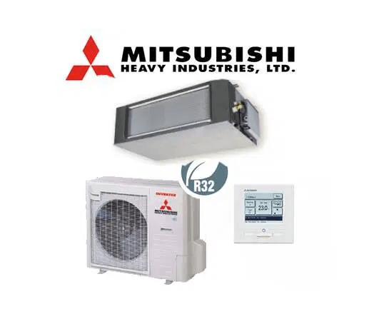 Mitsubishi Ducted System Single Phase Slimline FDU100AVNAWVH 10kW - WholeSaleAircons