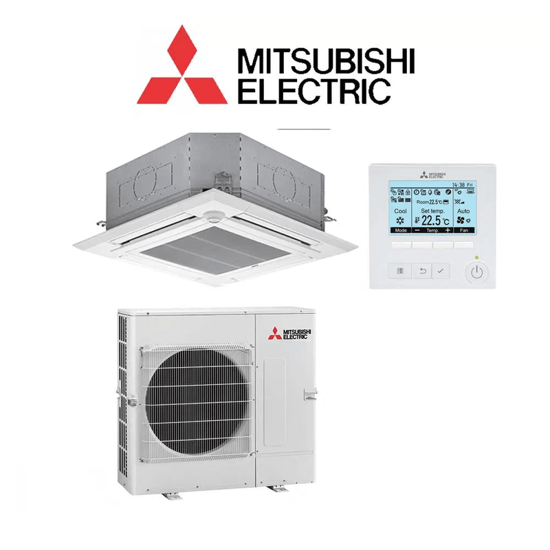 MITSUBISHI Cassette System 13.5kW PLA-M140EA-A TH / PLP-6EAR1 - WholeSaleAircons