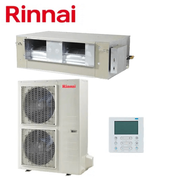 Rinnai Ducted System 12.0kW Single Phase DINLR12Z72 / DONSR12Z72 - WholeSaleAircons
